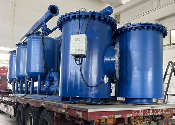 福建漳平整車(chē)直達(dá)自清洗過(guò)濾器3臺(tái)，定制型加藥裝置1臺(tái)，定制型七連罐石英砂過(guò)濾器1臺(tái)